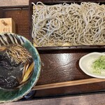 手繰りや 玄治 - 揚げ茄子せいろ＋手挽き