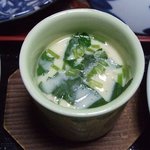 越中屋旅館 - 2010年夕食。かにの茶碗蒸し。美味です！