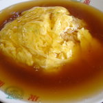 Minryuu - 定食の天津飯（餡がなみなみ）