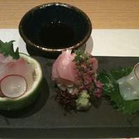 御曹司 松六家 - 刺身盛り合わせ