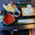 稲庭うどん 瀧さわ家 - 天せいろ