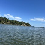 稲庭うどん 瀧さわ家 - 残念ながら、私たちの席からは海が見えませんでしたが、全然OK！松島の海