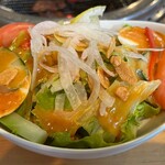 ひゃら亭 - ひゃら亭サラダ小 700円