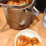 ラーメンたろう - 無料のキムチ