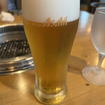 ひゃら亭 - 生ビール中 770円