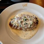 キッチン亀 - 料理写真:へそハンバーグ