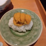 日本料理 晴山 - 雲丹