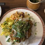 スパイスバル パハルガンジ - カレー③マイルドだけどスパイシーなキーマカレー