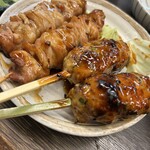 焼鳥中中 - たれつくねともも