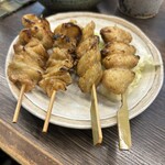焼鳥中中 - 皮とぽんじり