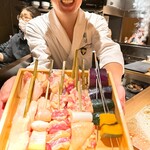 炭割烹 新谷 - 今日の串