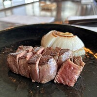 鉄板焼 燔 - 国産牛フィレステーキ