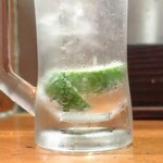 やきとり 正や - すだち酎ハイ