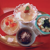 巽蕎麦 志ま平 - 4種の先附