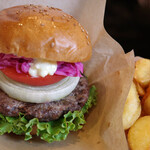 ファームサーカス食堂 - よりみちバーガーセット