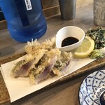 藁焼 このか - 名物アジフライ