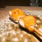 炭割烹 新谷 - 熊野地鶏のふりそで