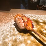 炭割烹 新谷 - 熊野地鶏のソリレス