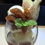 Art Gallery Cafe 茶々華 - ワイン煮のいちじくが素晴らしい味