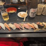 廻る富山湾 すし玉 富山駅店 - 鯵が最高に美味しー！