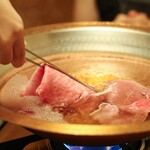 先斗町しゃぶしゃぶすき焼き きらく - 