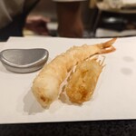 天ぷらとワイン 大塩 - エビ