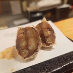 天ぷらとワイン 大塩 - 丹波栗