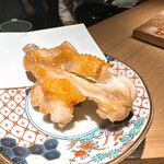 炭割烹 新谷 - 熊野地鶏の手羽元