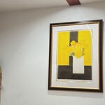 日本料理 久丹 - カトランのリトグラフです。購入されたそうです