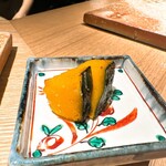 炭割烹 新谷 - 長野県産かぼちゃ