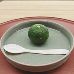 日本料理 久丹 - 柚子釜です
