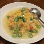 上野 - タラバ蟹のカニ玉