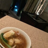 中国料理 翆陽 - イカつみれ豆腐スープ。安定の美味しさ