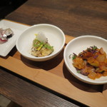 アンティカブラチェリアベッリターリア - 本日の前菜盛り合わせ3種類