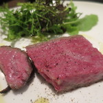 アンティカブラチェリアベッリターリア - 処女牛の炭火焼きステーキ