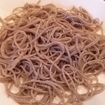 休日や - もりそばの黒