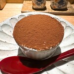 炭割烹 新谷 - 自家製ティラミス