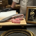 日本焼肉はせ川 別亭 銀座店 - 神のタンと神のハラミ。全国でも10店舗しか取り扱いのない日本一のタンとハラミ。
