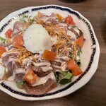 An - 温玉のっけ生ハムシーザーサラダ