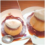 カワセミ珈琲店 - クラシックプリン 550円✨️かためながら、とってもキメ細かくなめらかです♪日替わりメニューでプリンに出会えラッキー！