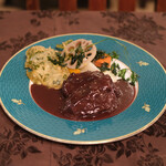 プールトワ - ランチコース 2000円 の仔羊のナヴァラン