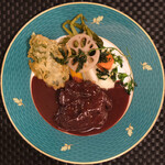 プールトワ - ランチコース 2000円 の仔羊のナヴァラン