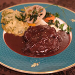 プールトワ - ランチコース 2000円 の仔羊のナヴァラン