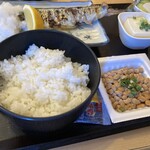 なか里 - ご飯普通盛り
