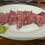 焼肉やっちゃん - 上ハラミ(ワサビ醤油)