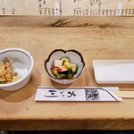 鳥獣菜魚 あい川 - 突き出し