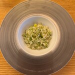 デトレゾン - 〆のリゾット、岩海苔のリゾット