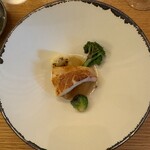 デトレゾン - 魚料理、鮮魚のポワレ、鯛と冬瓜の海老出汁添え