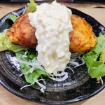 鳥獣菜魚 あい川 - いもまんじゅうバター焼