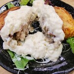 鳥獣菜魚 あい川 - いもまんじゅうバター焼